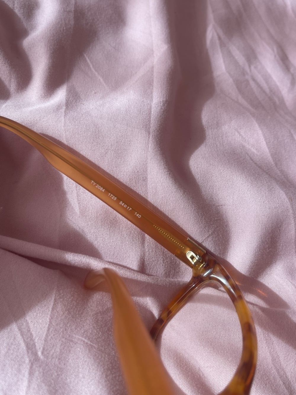 Tory Burch Orange Case with Tortoiseshell Glasses - Picture 5 of 5